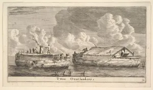 Nooms Prints: Twee Overlanders, 17th century. Creator: Reinier Zeeman