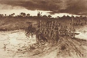 Tween The Gloaming and the Mirk, 1883. Creator: Mary Norman