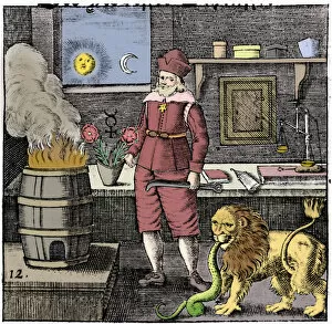 Alchemy Collection: Twelfth Key of Basil Valentine, 1651