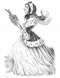 Twelfth Night Gallery: Twelfth Night characters - Lady Smilington, 1844. Creator: Unknown