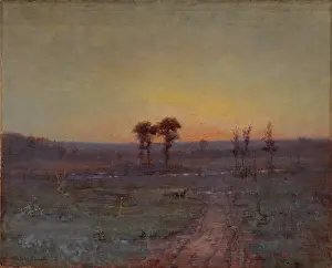 Atmosphere Prints: Twilight, 1897. Creator: George Glenn Newell