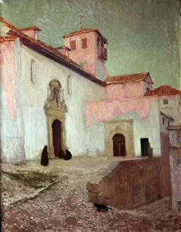 Twilight, 1902. Creator: Jose Maria Rodriguez Acosta.<br> Twilight, 1902. Creator: Jose Maria Rodriguez Acosta