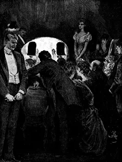 R Taylor Prints: In the twilight she could still distinguish his face