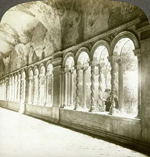 Twisted Prints: Twisted columns in the cloister