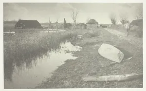 1886 Prints: Twixt Land and Water, 1886. Creator: Peter Henry Emerson