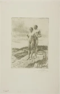 The Two, 1916. Creator: Anders Leonard Zorn