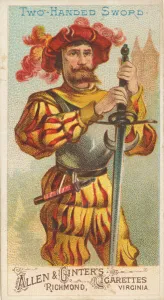 Two-handed Sword, from the Arms of All Nations series (N3) for Allen &amp