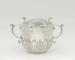 Two-Handled Covered Cup, 1698/1720. Creator: Cornelius Kierstede Two-Handled Covered Cup, 1698/1720. Creator: Cornelius Kierstede
