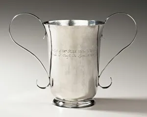 Silverware Prints: Two-Handled Cup, C. 1726 Creator: Unknown