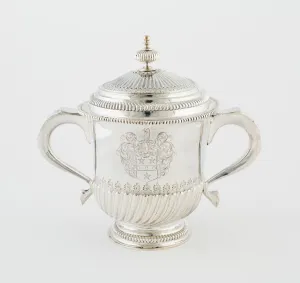 Two-Handled Cup with Cover, London, 1698/99. Creator: Isaac Dighton Two-Handled Cup with Cover, London, 1698/99. Creator: Isaac Dighton