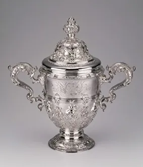 Two-Handled Cup and Cover, London, 1739 / 40. Creator: Paul de Lamerie