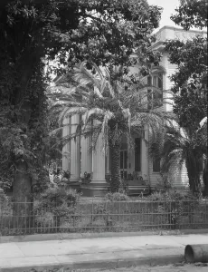 Two Storey Prints: Two-story house with columned porch