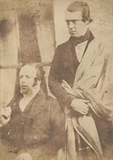 Adamson Hill And Gallery: [Two Unidentified Men], 1843-47. Creators: David Octavius Hill, Robert Adamson
