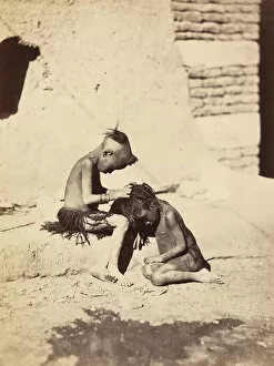 [Two Young Nubians], ca. 1857. Creator: Unknown