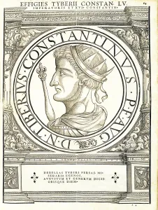 1559 Prints: Tyberius Constantinus (520 - 582 AD), 1559