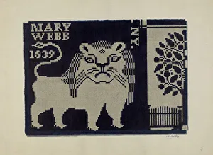 Tyler Coverlet, c. 1942. Creator: Merkley, Arthur G