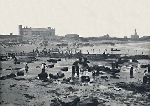 Tyne Wear Prints: Tynemouth - The Aquarium and Sands, 1895