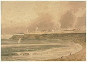1775 1802 Prints: Tynemouth, Northumberland. Creator: Thomas Girtin (British, 1775-1802)