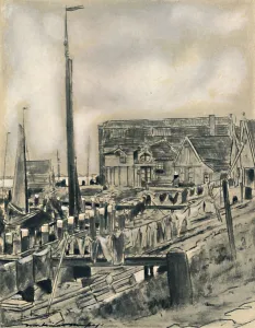 Type of Dutch Residence, 1903. Artist: Mortimer L Menpes