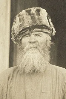 Vladimir Ivanovich Fedorov Prints: A type of elderly peasant (Old Believers) from the village of Bardagon