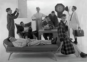 These Types are Always Available, advertising agency image, 1964 These Types are Always Available, advertising agency image, 1964