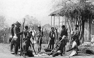 Tribesman Prints: Types d'Ovambo; Afrique Australe, 1914. Creator: Unknown