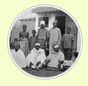 Colonies Prints: Types ouolofs; L'Ouest Africain, 1914. Creator: Unknown