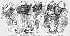 River Danube Prints: Types of the Races on the Turkish Bank of the Danube; Daunbian Principalities 1854