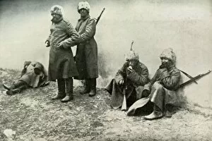 Caxton Pulishing Company Limited Gallery: Types of the Russian Army, (1919). Creator: Unknown