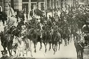Caxton Pulishing Company Lim Collection: Types of the Russian Cavalry, (1919). Creator: Unknown