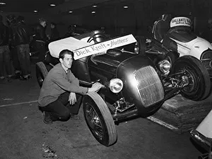 Cleaning Prints: A typical bucket type American street rod, (c1950s?)