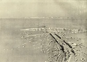 Shackleton Prints: A Typical Crevasse on Level Surface, c1908, (1909)