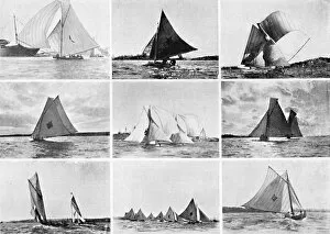 Yachting Collection: Typical Sydney Harbour Yachting Scenes, c1900. Creator: Unknown
