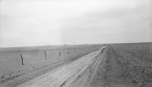 Climate Prints: Typical view of the rolling character of the area