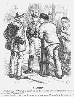 Charles Samuel Collection: Tyranny, 1870. Artist: Charles Samuel Keene