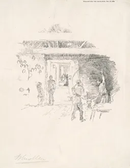 The Tyresmith, 1890. Creator: James Abbott McNeill Whistler