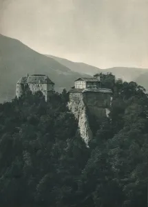 Outcrop Prints: Tyrol Castle, Merano, South Tyrol, Italy, 1927. Artist: Eugen Poppel