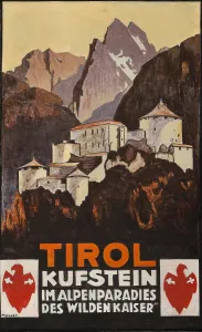 Communication Design Prints: Tyrol - Kufstein. In the Alpine paradise of the Wilder Kaiser