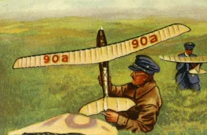 Eugene L Prints: Tzschoppe model plane, 1932. Creator: Unknown