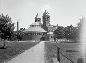 U. of M[ichigan], Ann Arbor, Library, between 1880 and 1901. Creator: Unknown