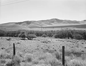 Film Transparencies Gmgpc Prints: U. S. 99 on ridge over Tehachapi Mountains, 1939. Creator: Dorothea Lange