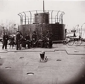 U. S. Monitor Lehigh, James River, 1861-65. Creator: Unknown