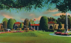 Admin Prints: U. S. Naval Training Station, Administration Building. San Diego, California, c1941