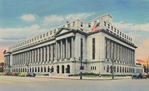 Ct Art Collection: U. S. Post Office, 1942. Artist: Caufield & Shook