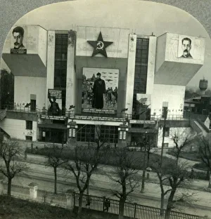 In the U. S. S. R. a Land of Many Races and Many Languages - the New Workers Club in Moskva