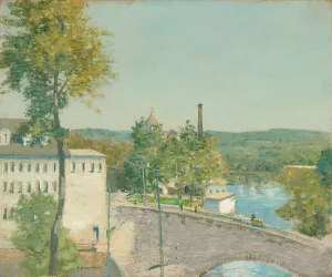 Textile Mill Prints: U. S. Thread Company Mills, Willimantic, Connecticut, c. 1893 / 1897