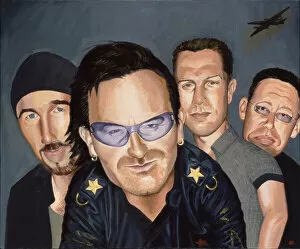 Celebrities Gallery: U2-1. Creator: Dan Springer