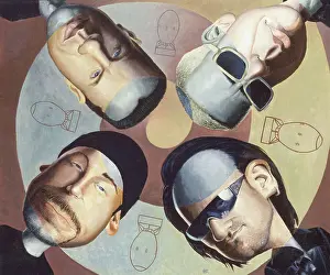 Music Industry Prints: U2-2. Creator: Dan Springer