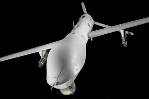Craft Aircraft Prints: UAV, General Atomics MQ-1L Predator A, 2000. Creator: General Atomics