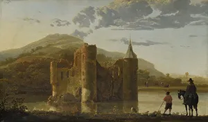 Aelbert 1620 1691 Prints: Ubbergen Castle, c. 1655. Artist: Cuyp, Aelbert (1620-1691)
